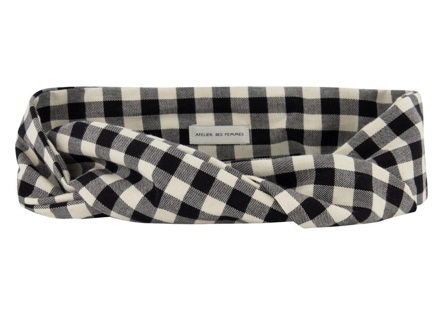 Checked Headband - Mini Bandeau Susie