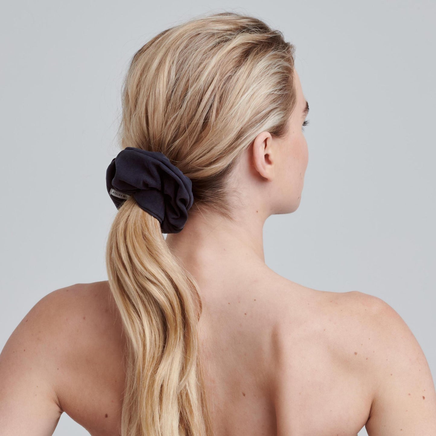 Blue Scrunchie Rosemonde