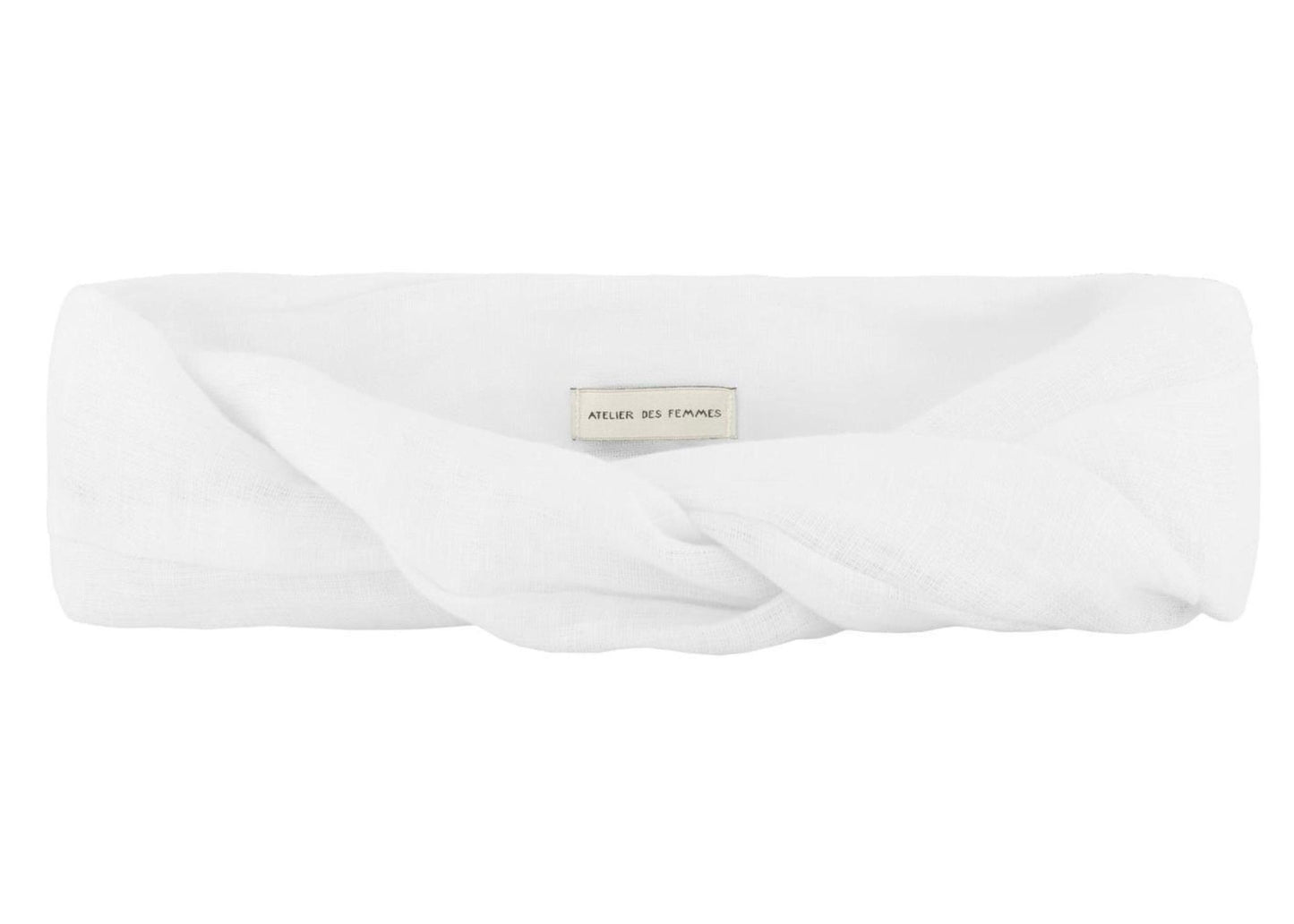White Headband - Bandeau Pernille