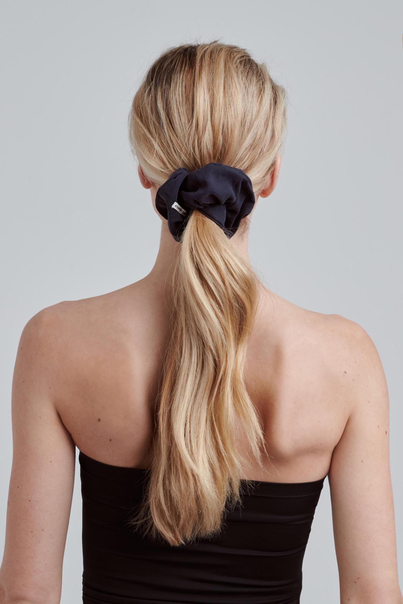 Blue Scrunchie Rosemonde