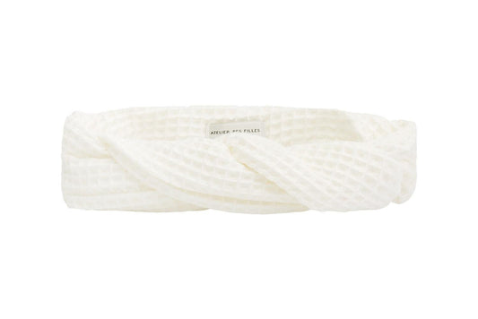 White Headband - Mini Bandeau Maureen