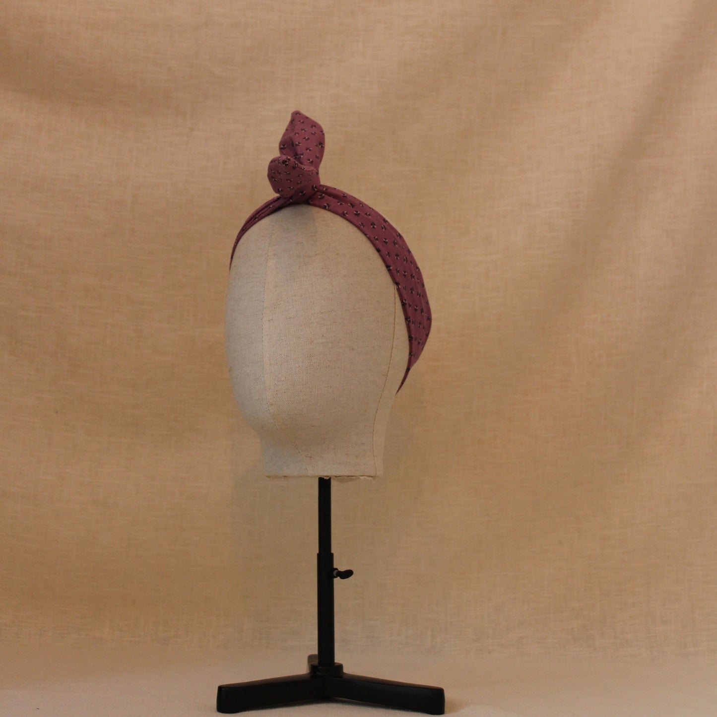 Sample mini bandeau pink flowers rosalie (girls)