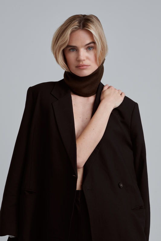 Sample (women) scarf 1008 brown