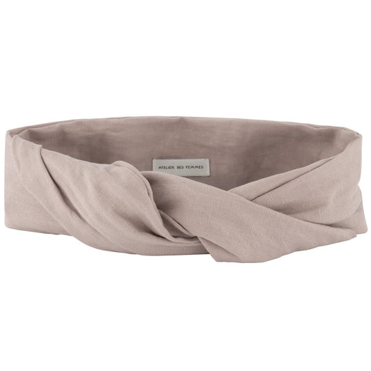 Linen Headband - Bandeau Aria
