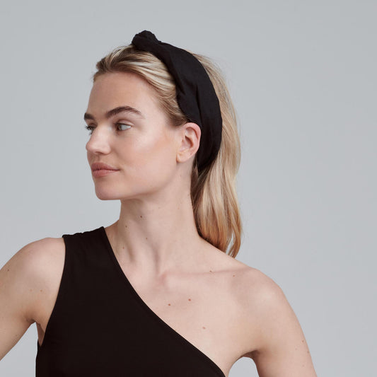 Black Headband - Bandeau Sylvie