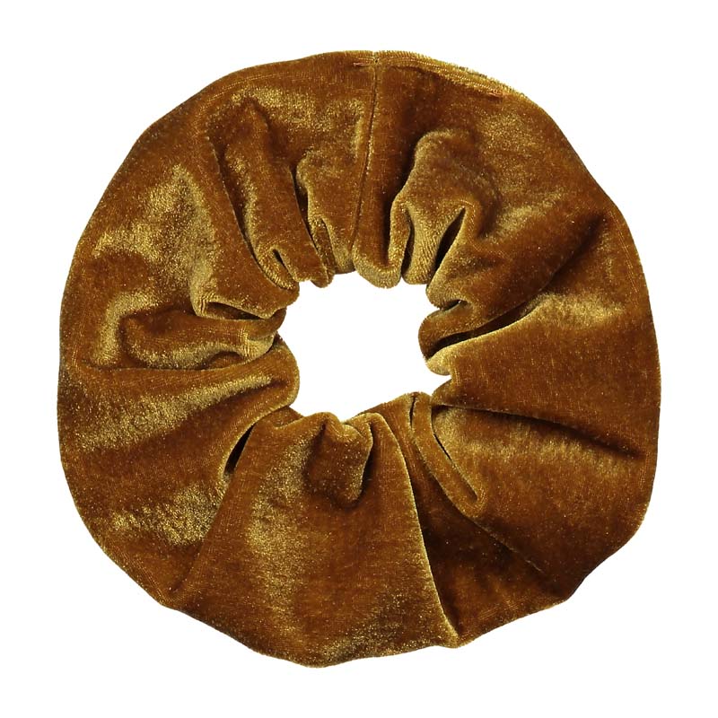 Gold Velvet Scrunchie Odie