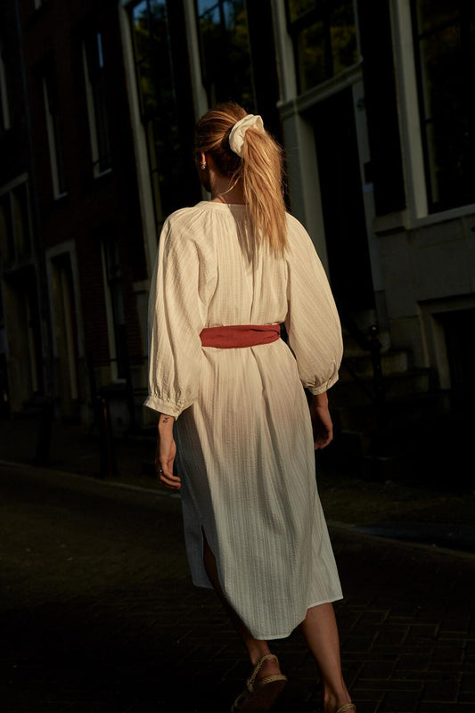 White Scrunchie Pernille