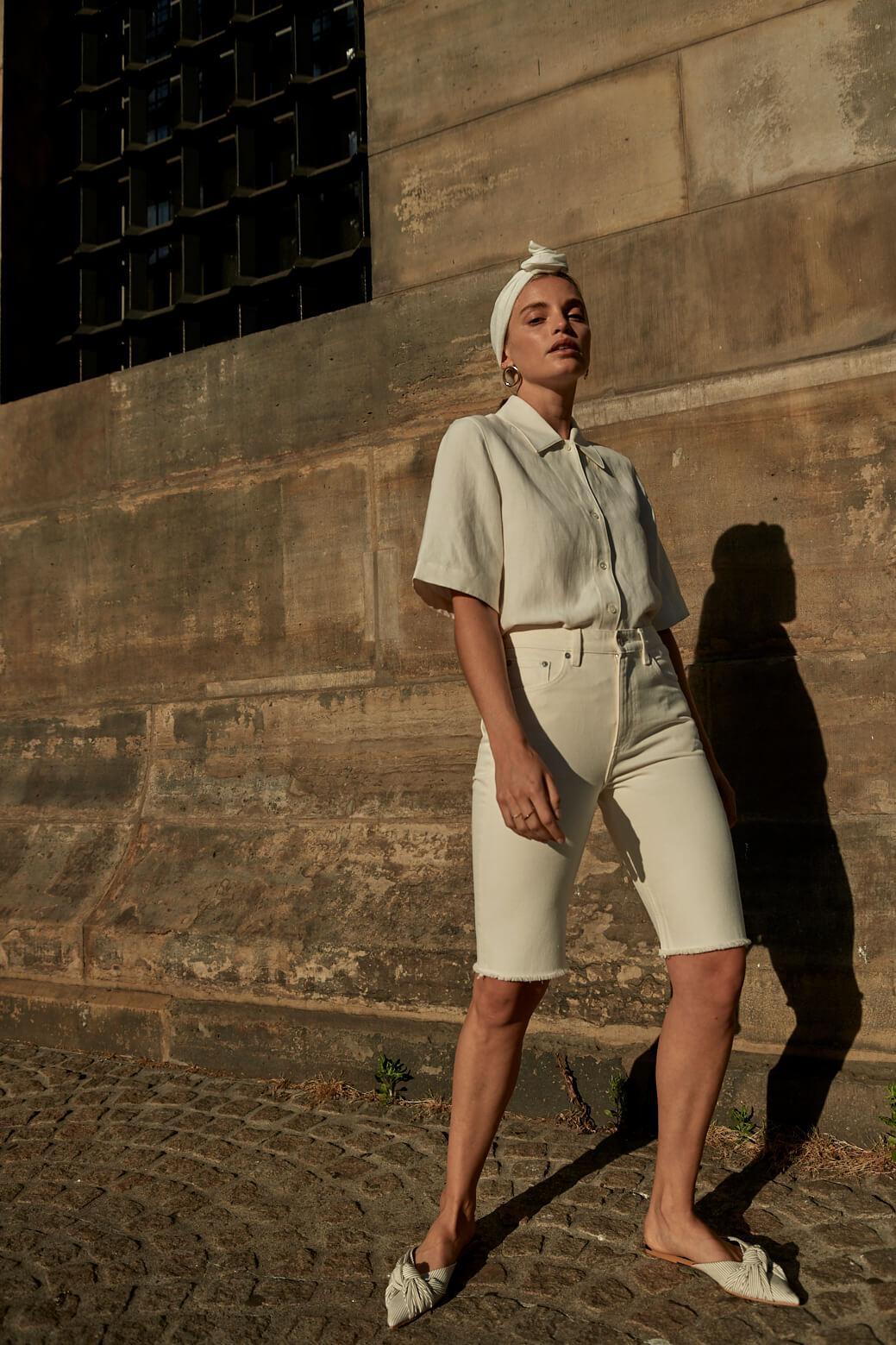 White Headband - Bandeau Pernille